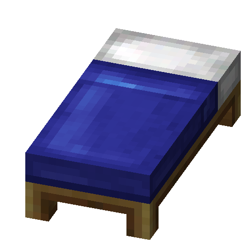 Blue Bed