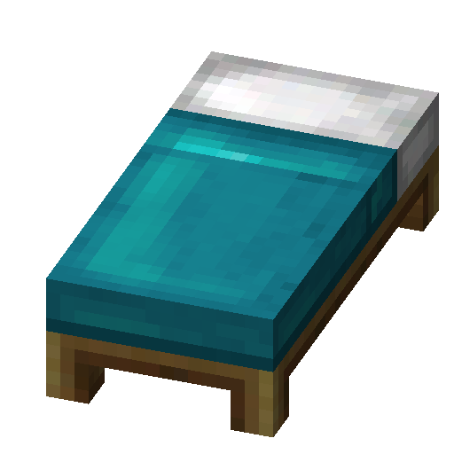 Cyan Bed