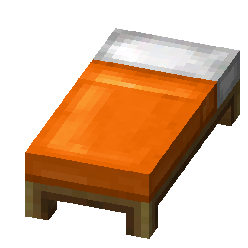 Orange Bed