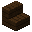 Dark Oak Wood Stairs