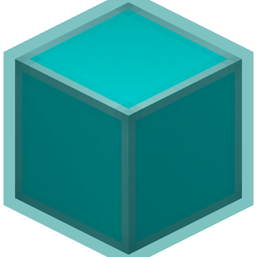 Inverted Cyan Lamp