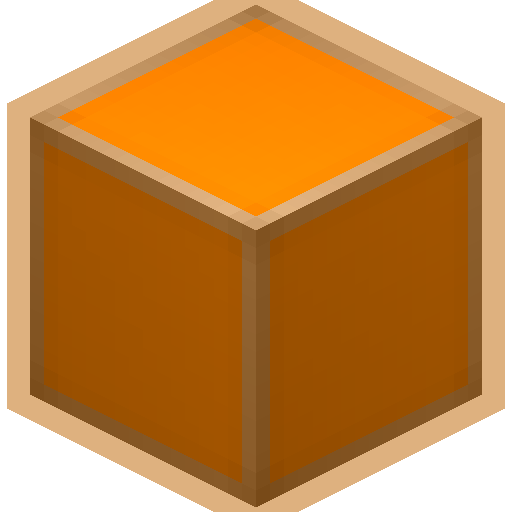 Inverted Orange Lamp