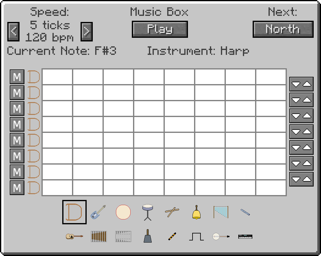 Music Box GUI